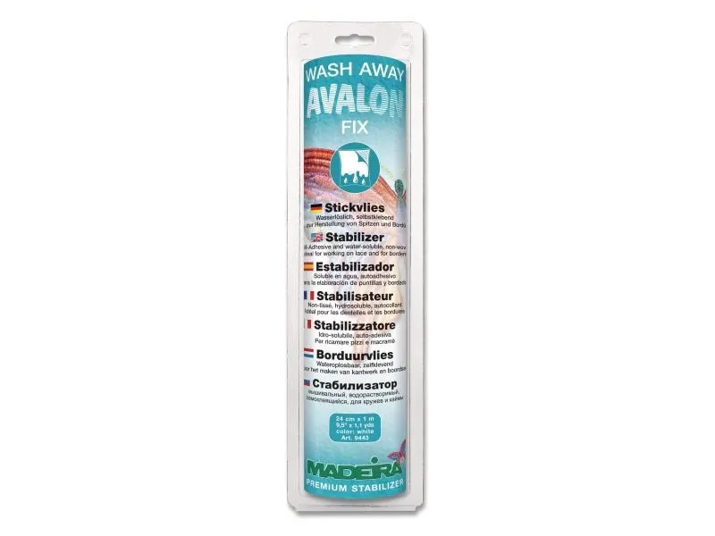 Madeira Stickvlies Wash Aways Avalon FIX 1 Stück Madeira Stickvlies Wash Aways Avalon FIX 1 Stück