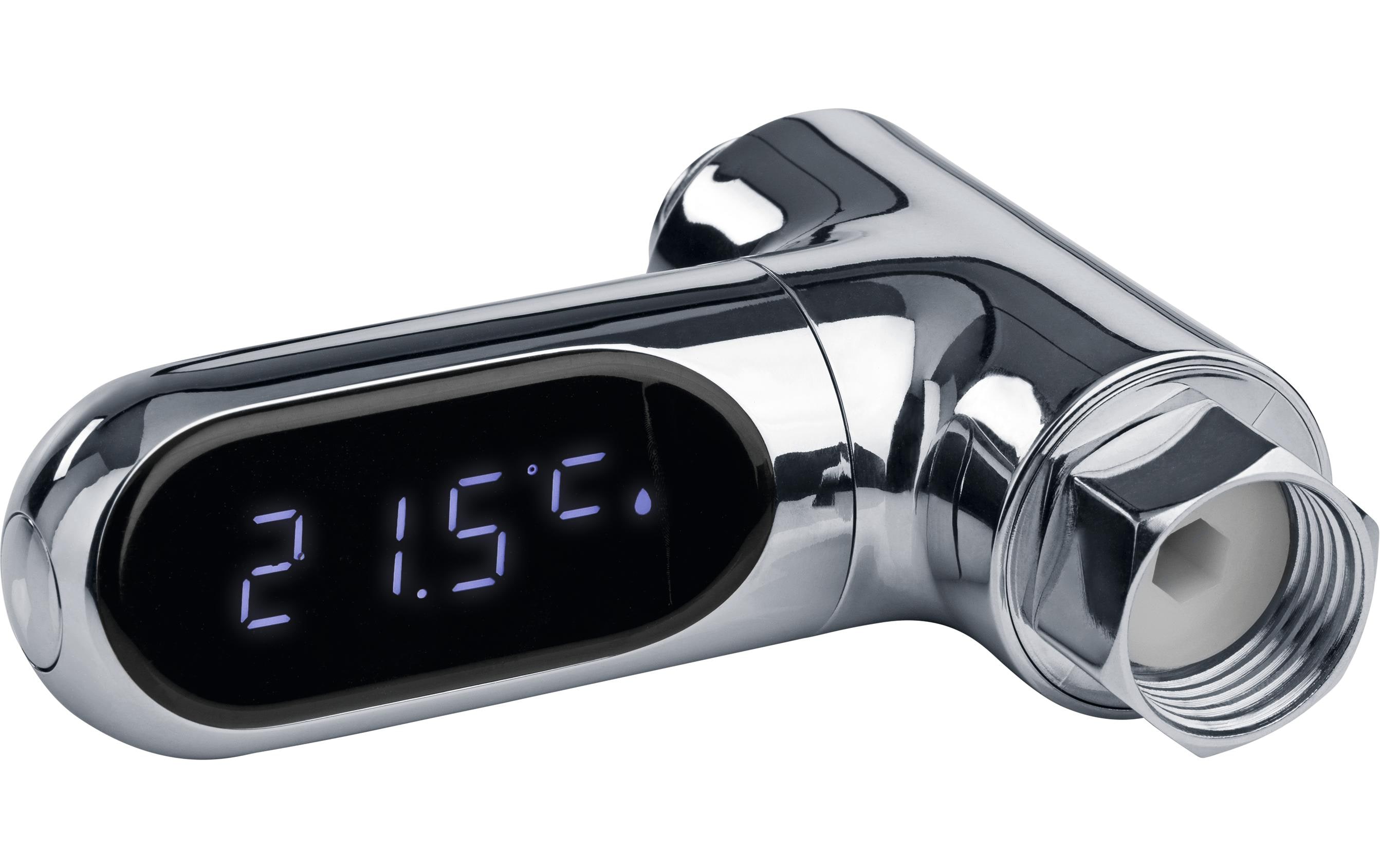 MAXXmee Thermometer Wasserarmaturen LED Durchlaufthermometer, 5-85C MAXXmee Thermometer Wasserarmaturen LED Durchlaufthermometer, 5-85C