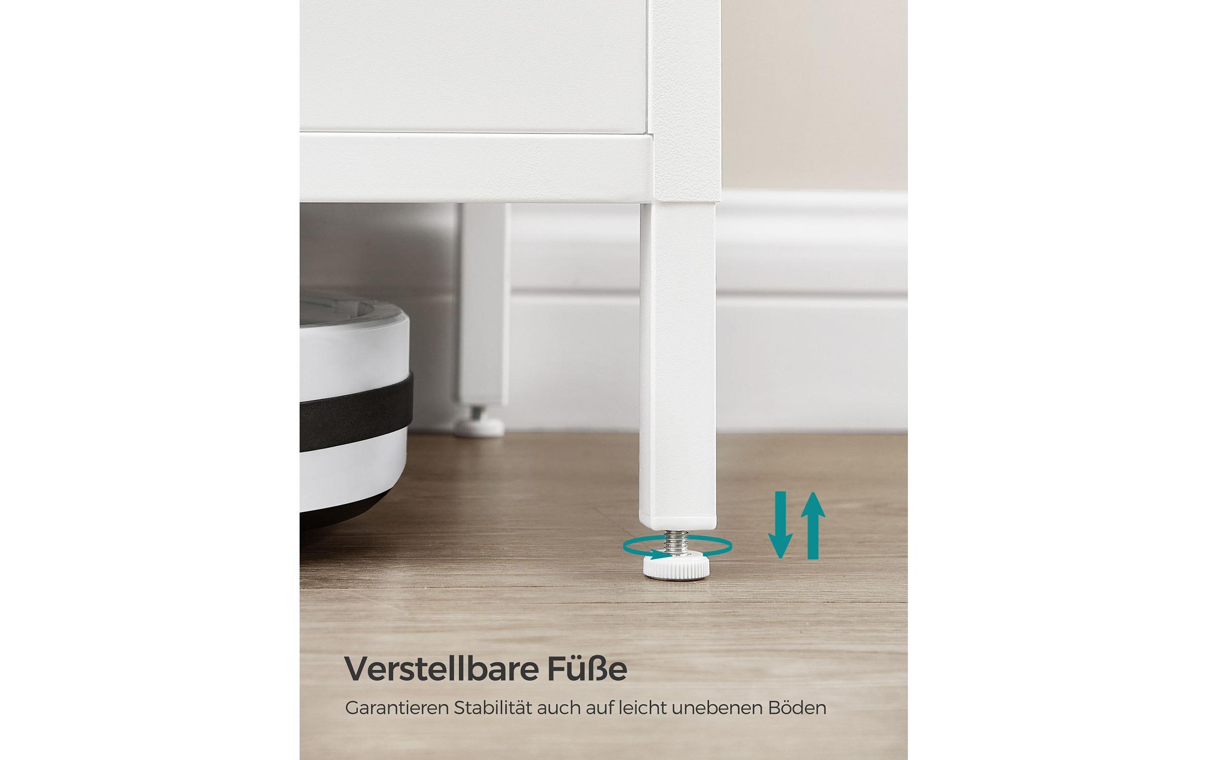 Songmics Kommode Ablageschrank 80 x 40 x 76 cm