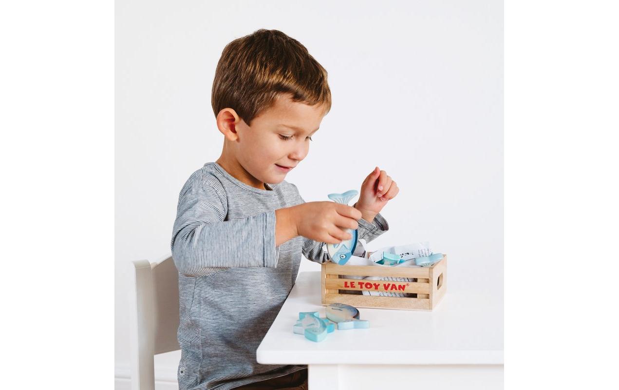 LE TOY VAN Spiel-Lebensmittel Frische Fischkiste