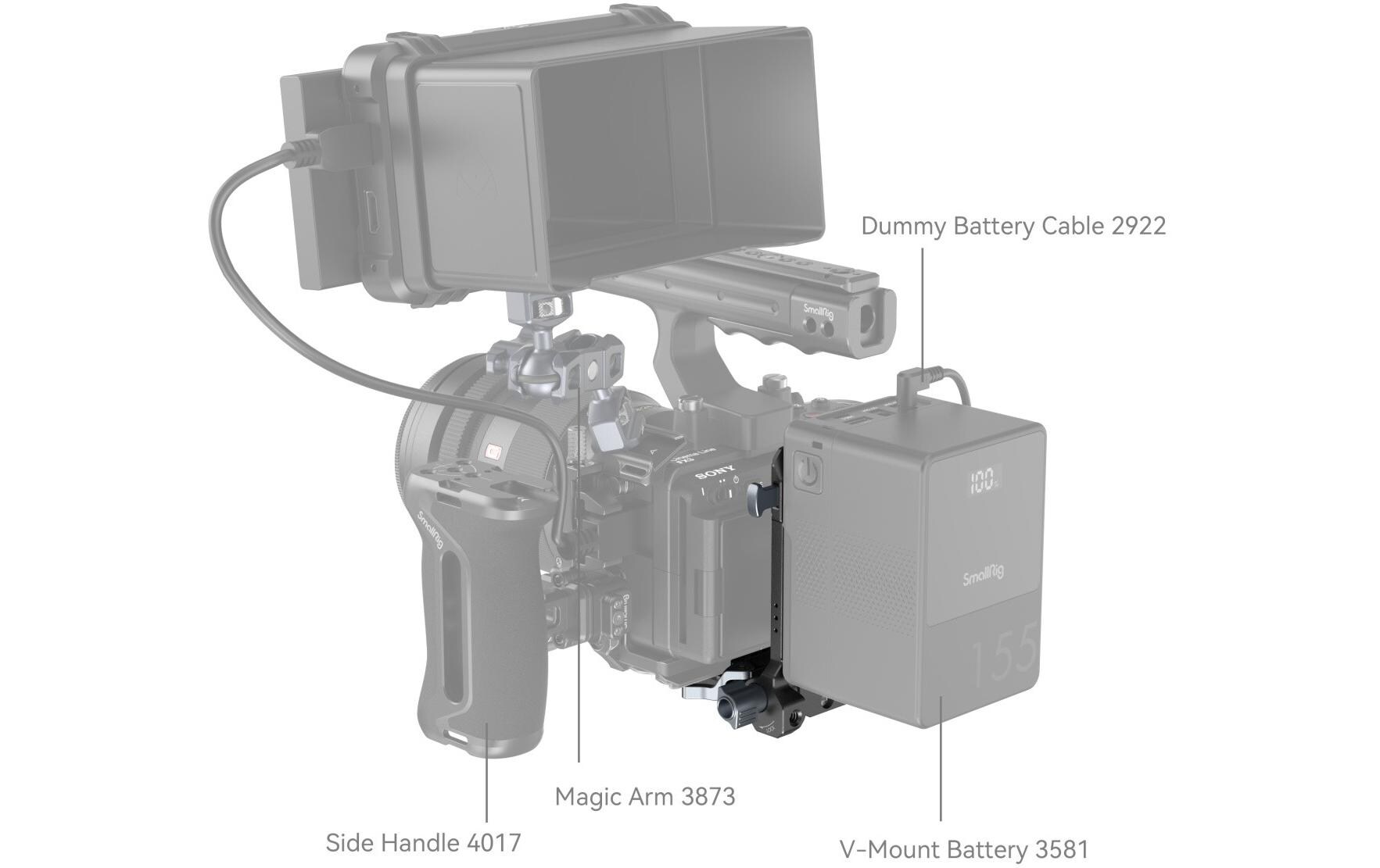Smallrig V-Mount-Akkuplatte