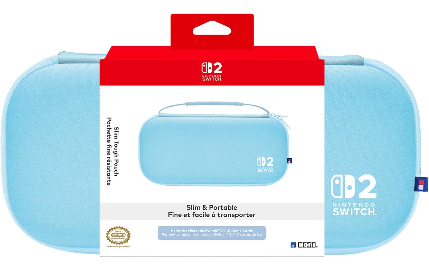 Hori Nintendo Switch 2 Tough Pouch – Light Blue