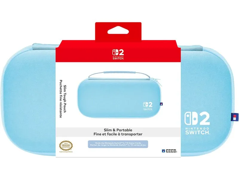 Hori Nintendo Switch 2 Tough Pouch – Light Blue