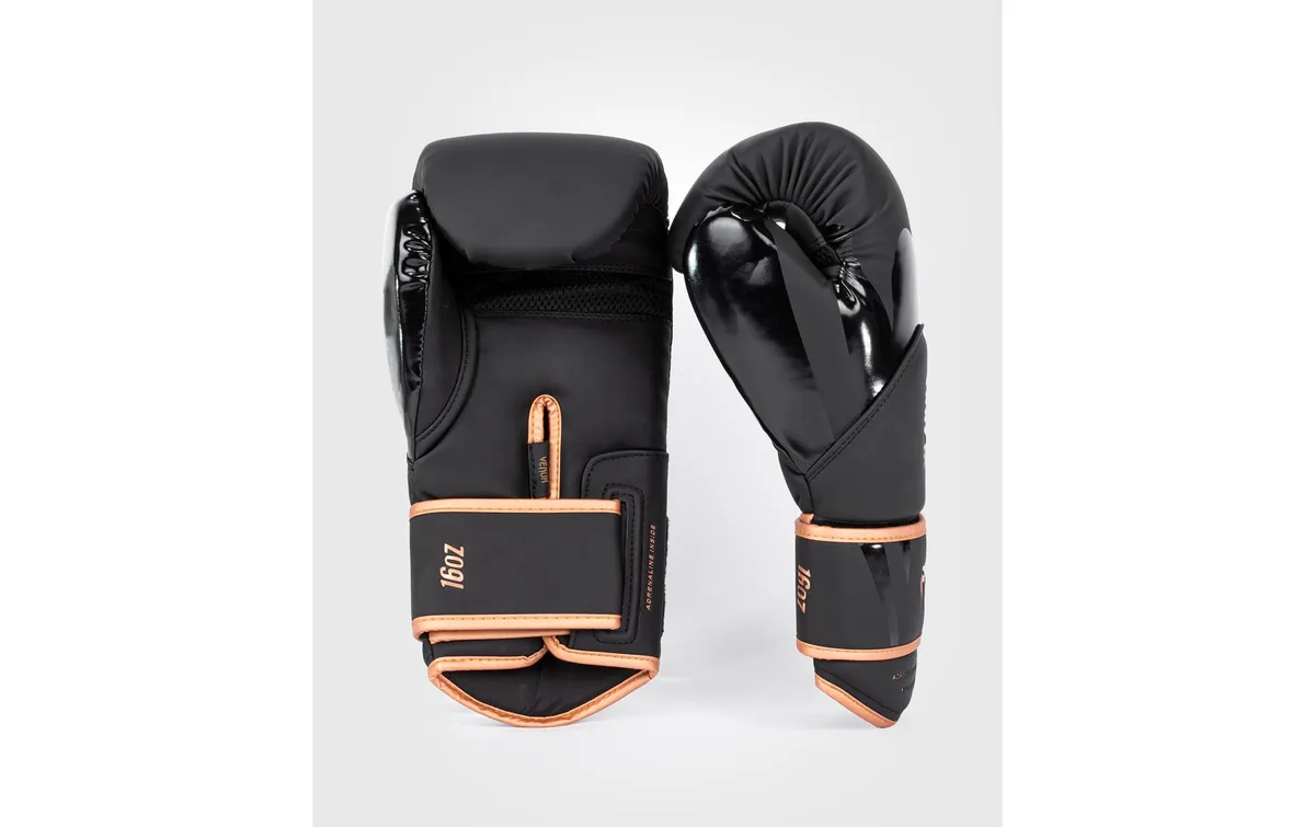 Venum Challenger 4.0 Boxing Gloves Bronze/Schwarz, 12 oz