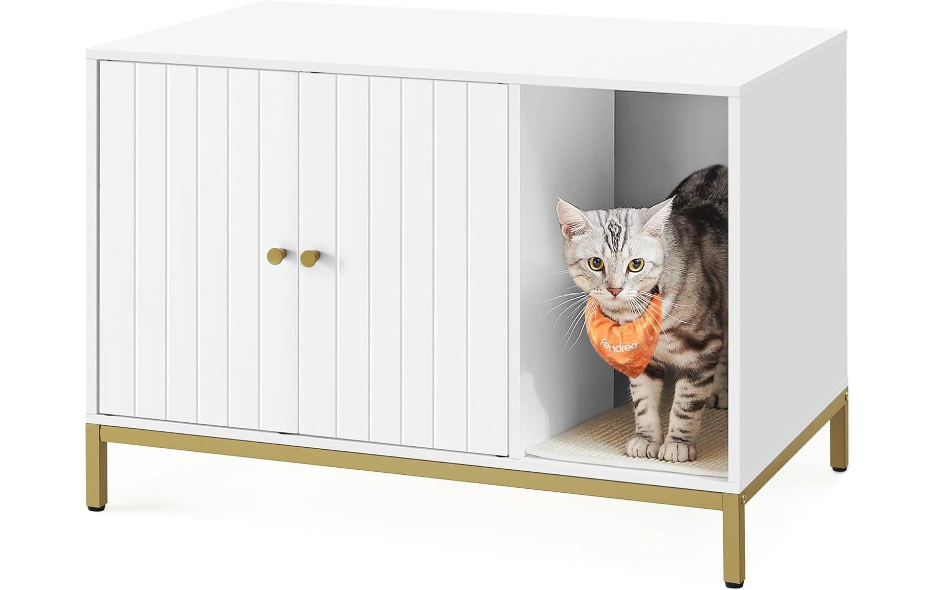 Feandrea Katzenhaus für Katzentoilette 80 x 50 x 55 cm Feandrea Katzenhaus für Katzentoilette 80 x 50 x 55 cm