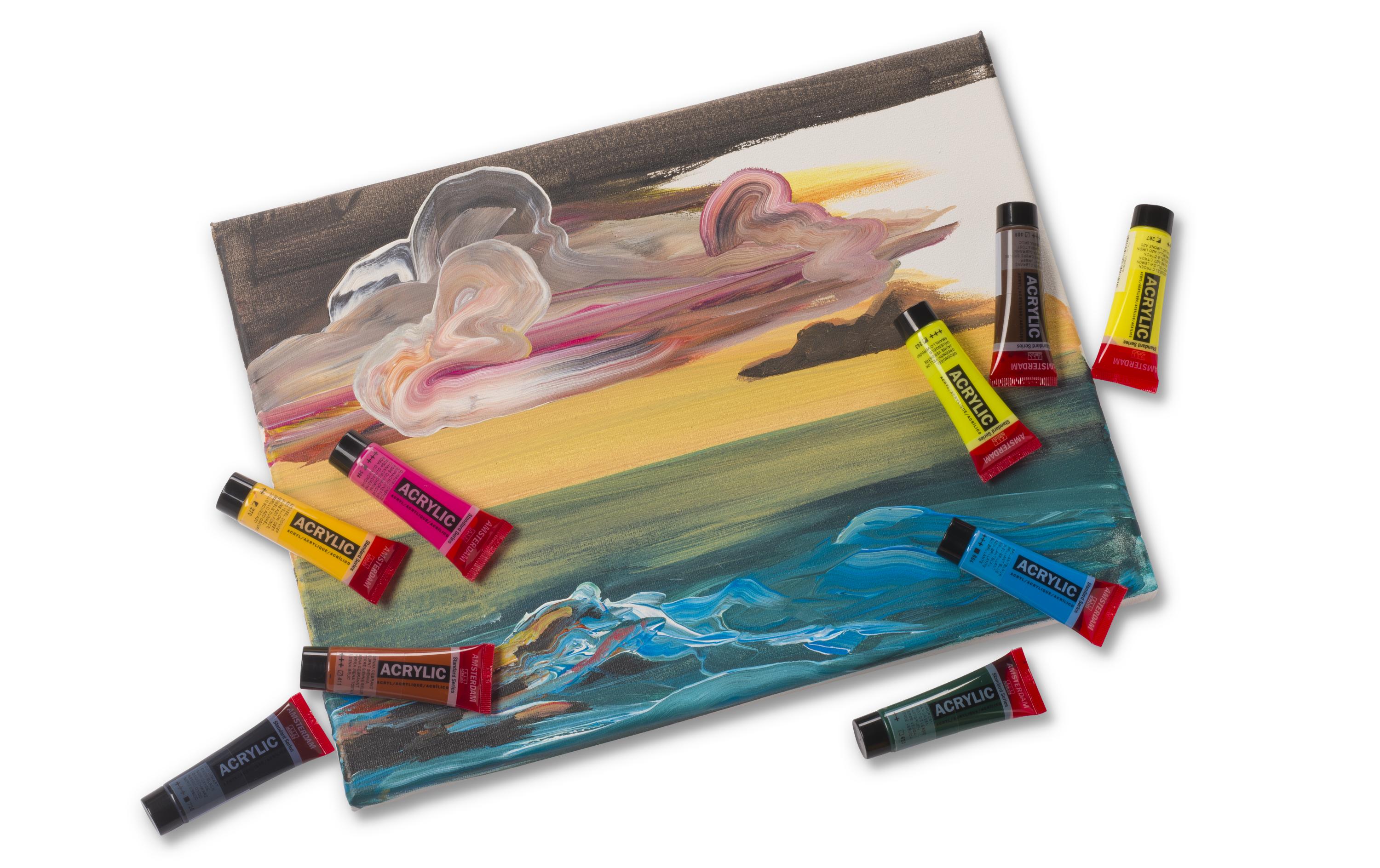 Amsterdam Acrylfarbe Landscape 12 Tuben à 20 ml