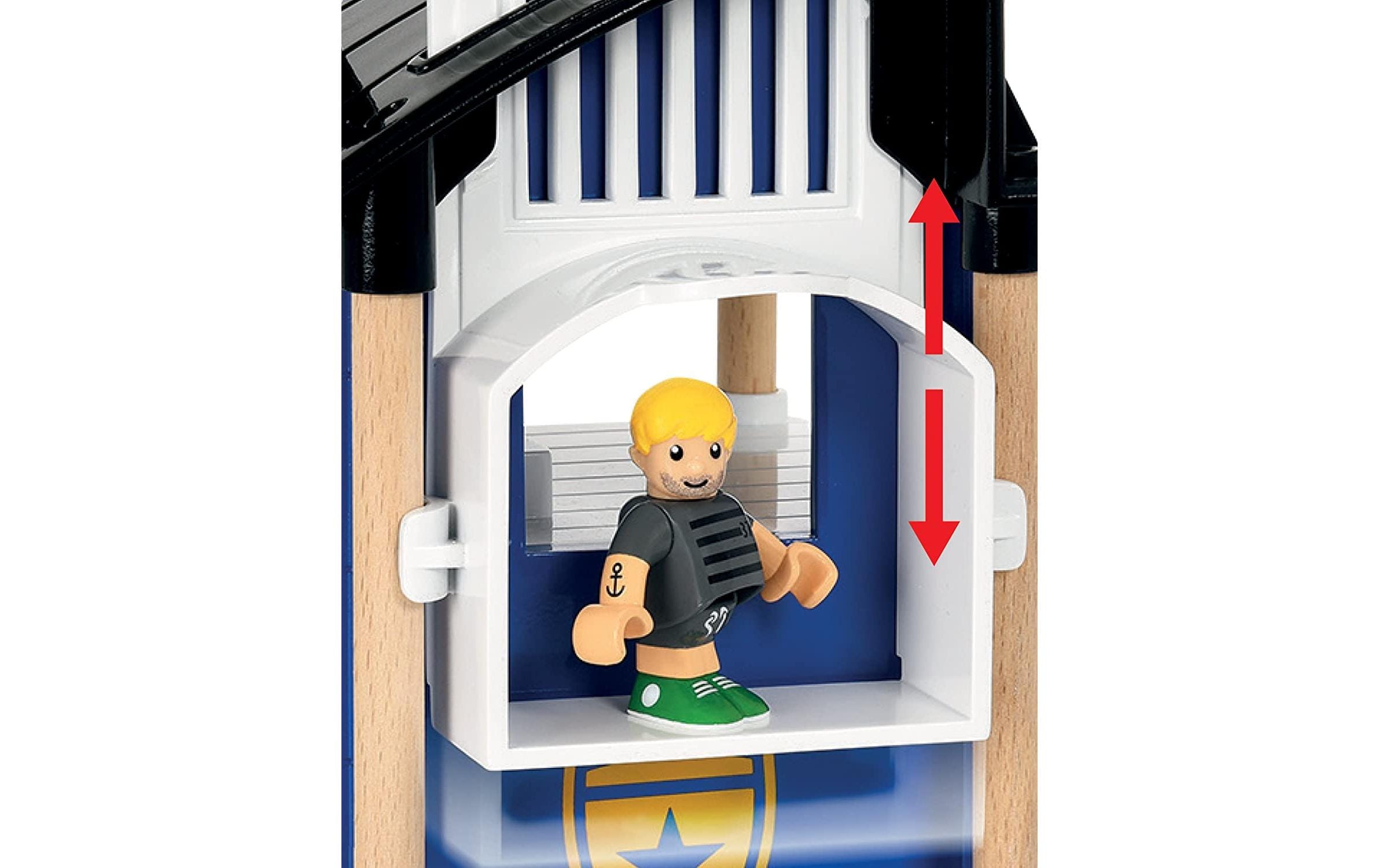 BRIO BRIO World Polizeistation mit Einsatzfahrzeug