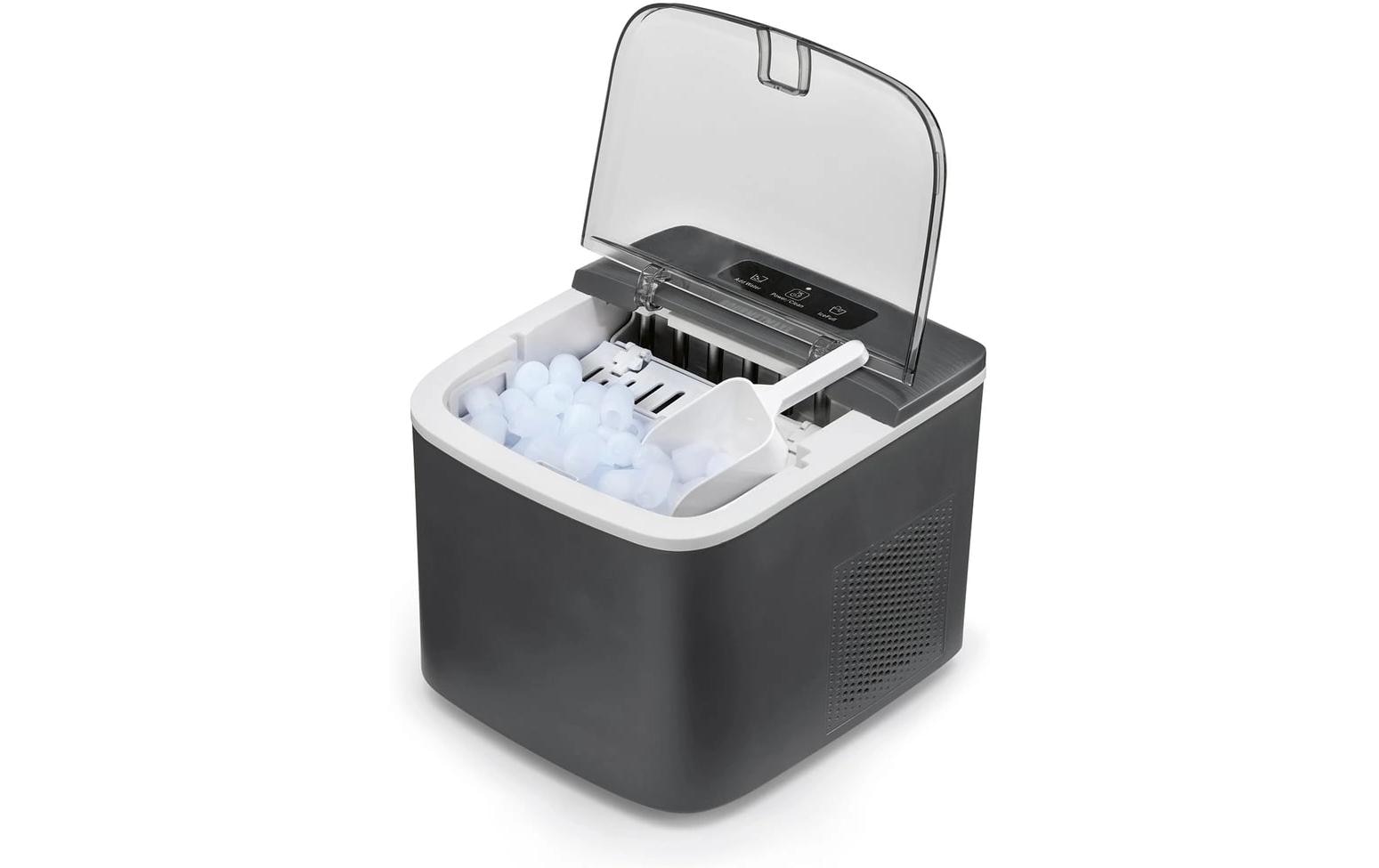 GOURMETmaxx Eiswürfelbereiter 100W + CH-Stecker 8 kg/24h