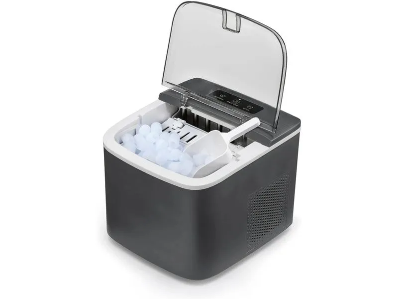 GOURMETmaxx Eiswürfelbereiter 100W + CH-Stecker 8 kg/24h GOURMETmaxx Eiswürfelbereiter 100W + CH-Stecker 8 kg/24h
