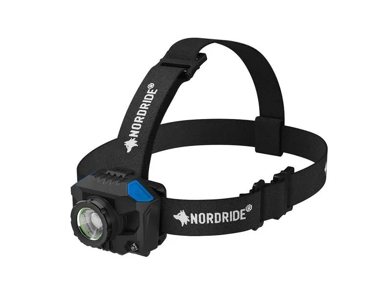 Nordride Stirnlampe LED Active X1 R, 700 Lumen, IP65, Schwarz Nordride Stirnlampe LED Active X1 R, 700 Lumen, IP65, Schwarz