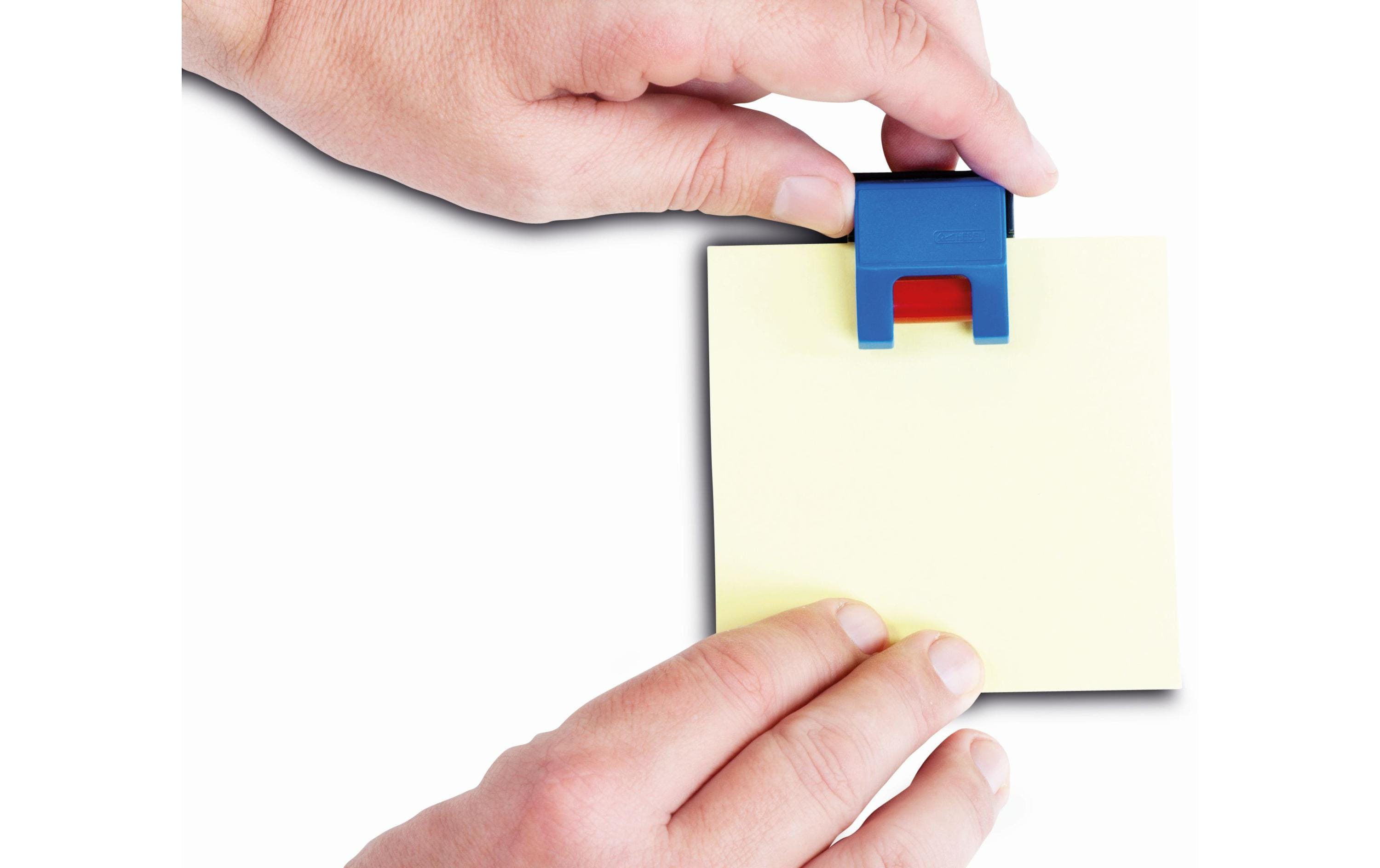 Maul Papierklemme S 10 Stück, Blau