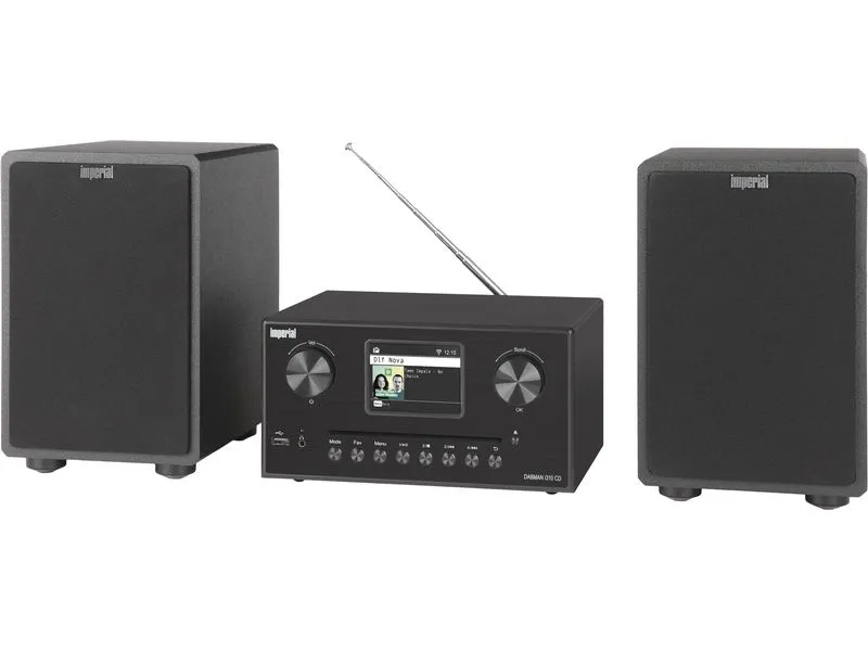 Imperial Micro-HiFi Anlage Dabman i310 CD Schwarz Imperial Micro-HiFi Anlage Dabman i310 CD Schwarz