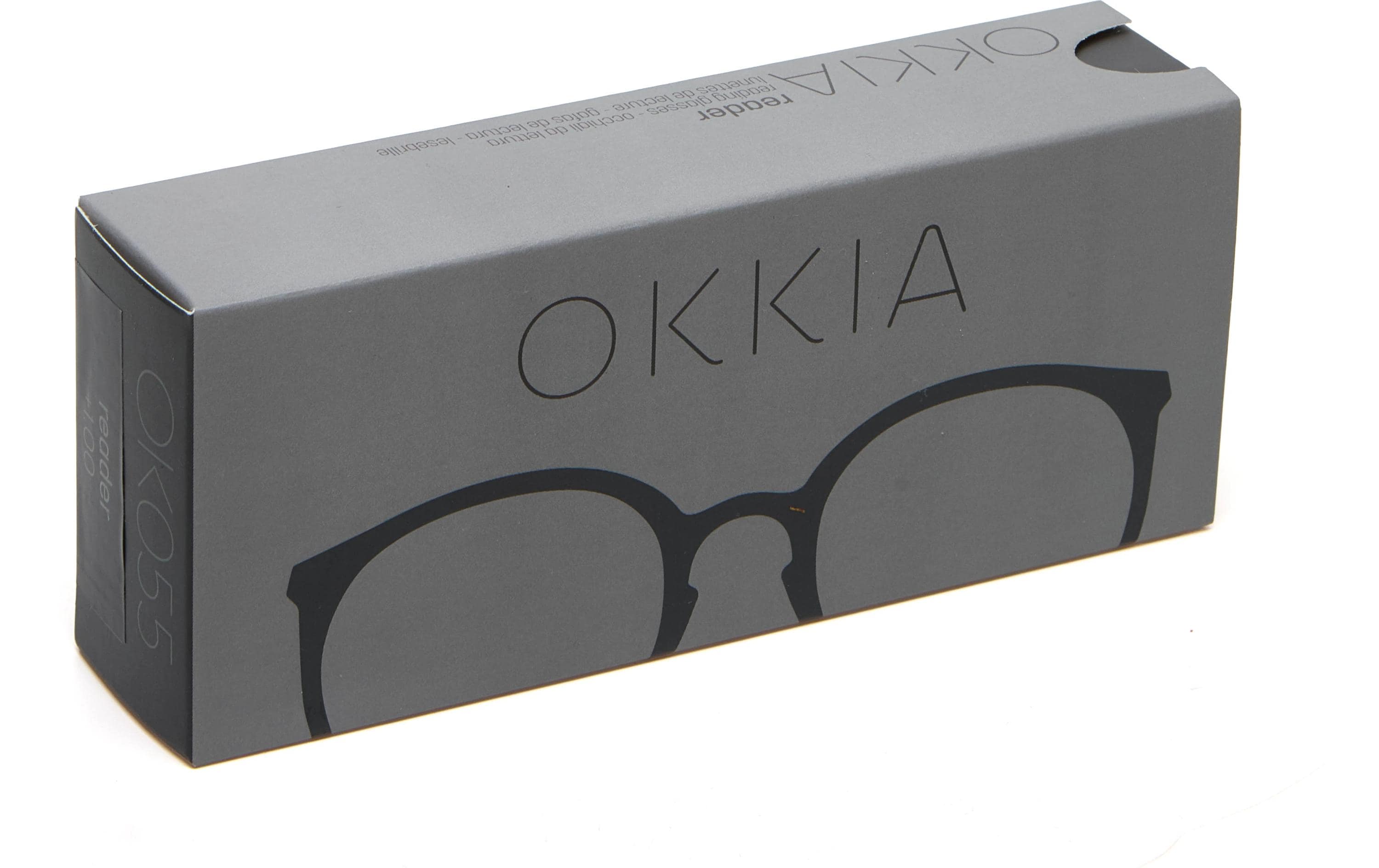 OKKIA Lesebrille Bologna Black, 1,50