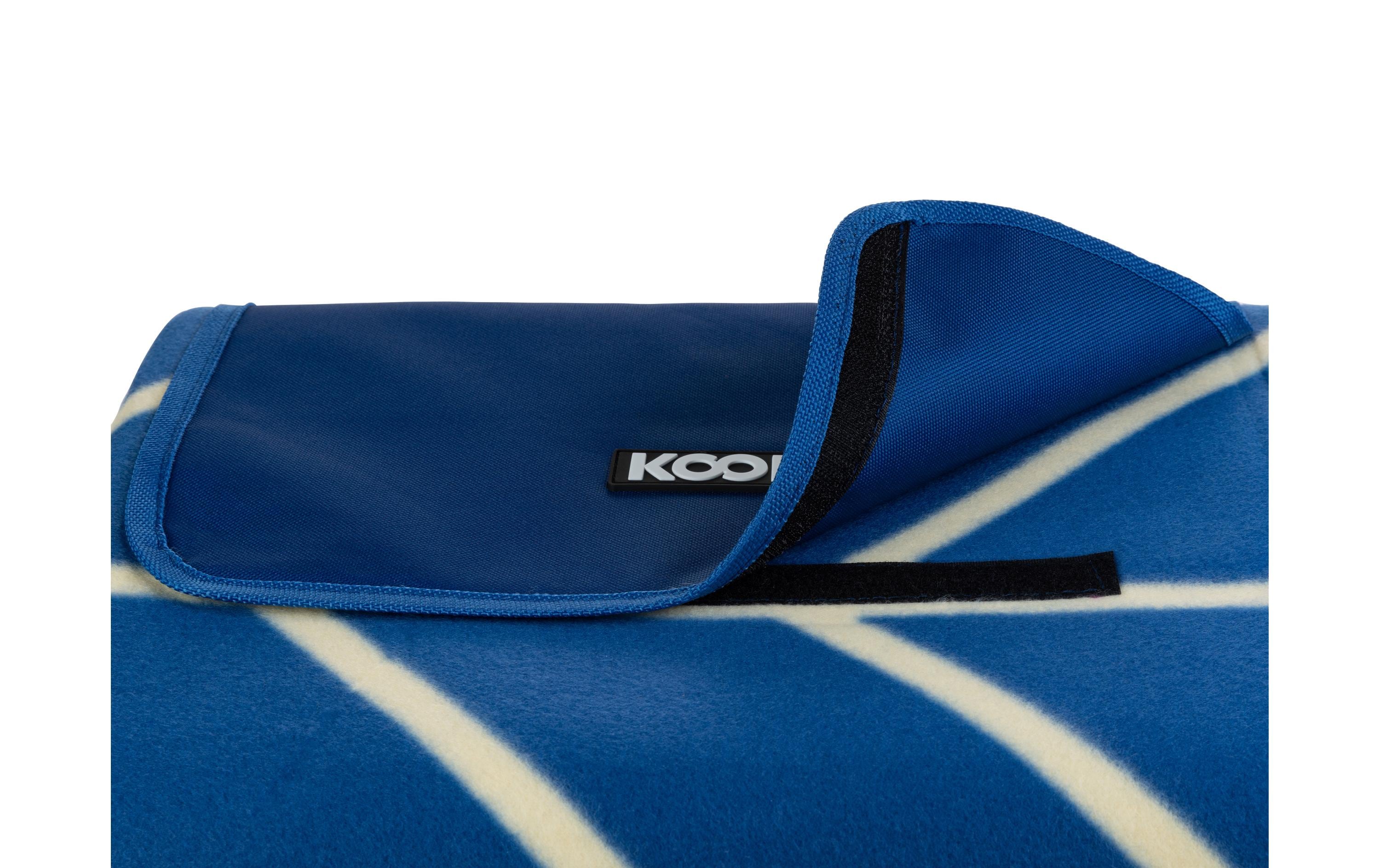 KOOR Picknickdecke Onda-Blu 200 x 250 cm
