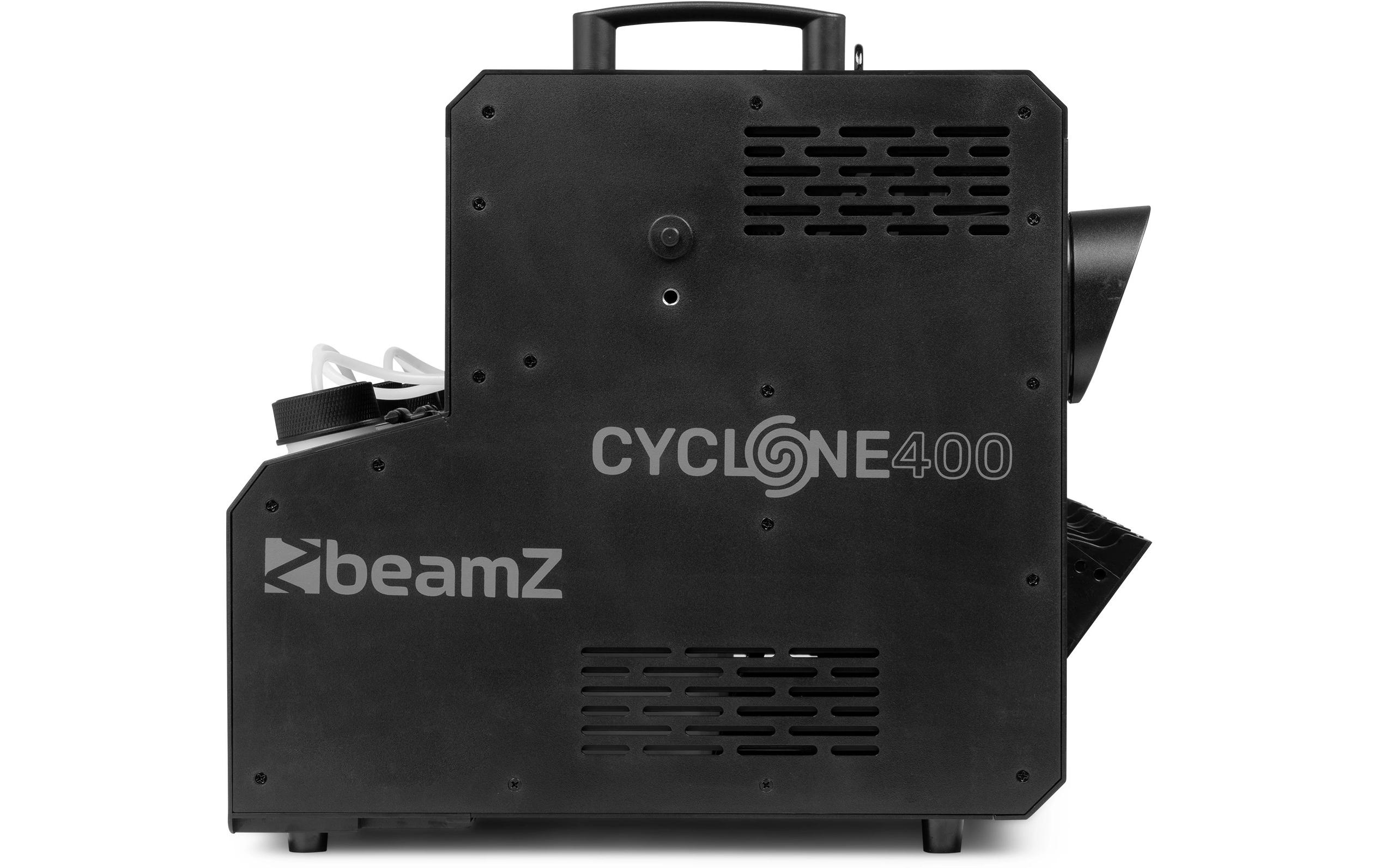 BeamZ Cyclone 400 Nebel- und Seifenblasenmaschine mit 48 RGBW-LEDs