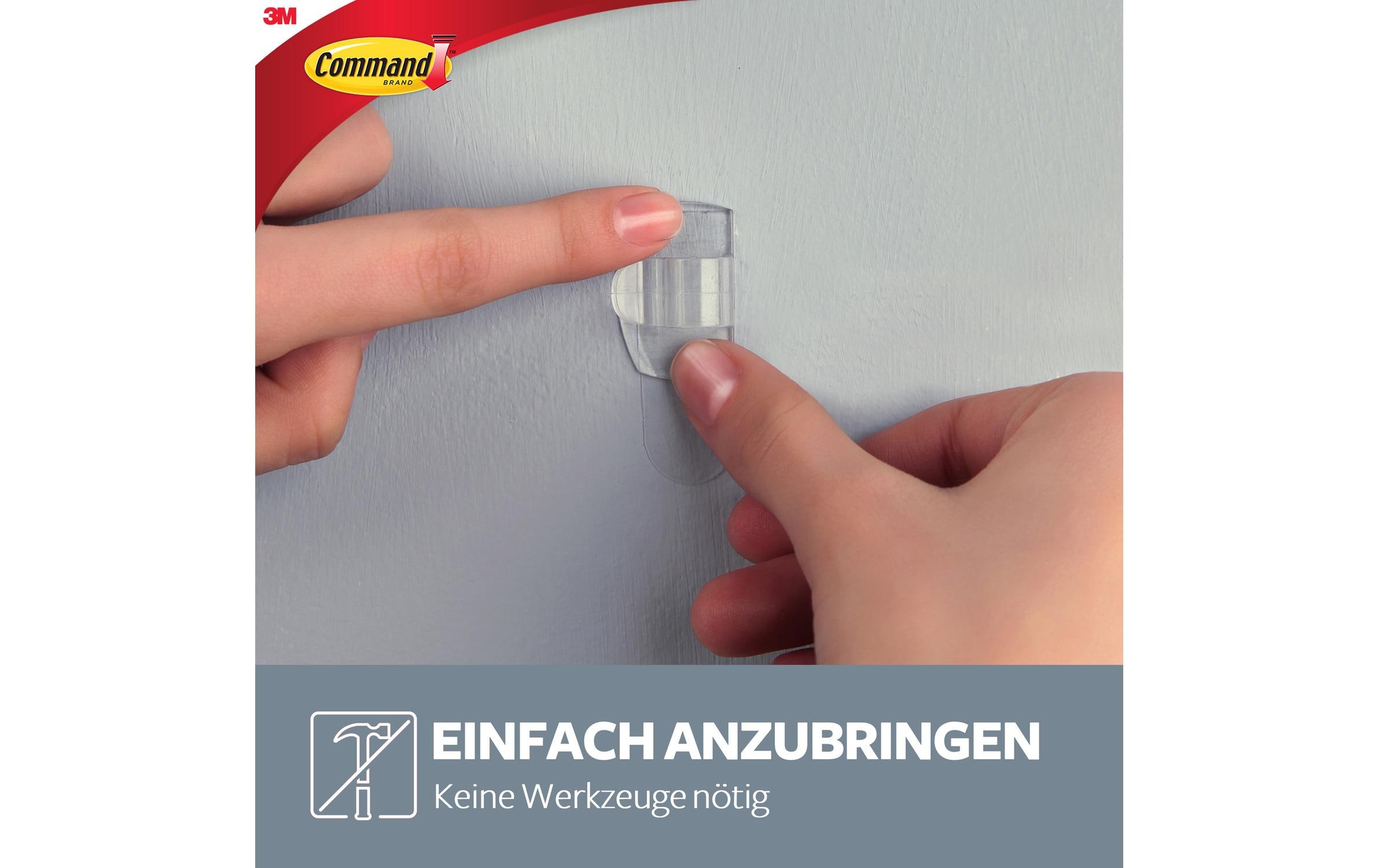 Command Kabel-Clip 17017CLRFGN 4 Stück