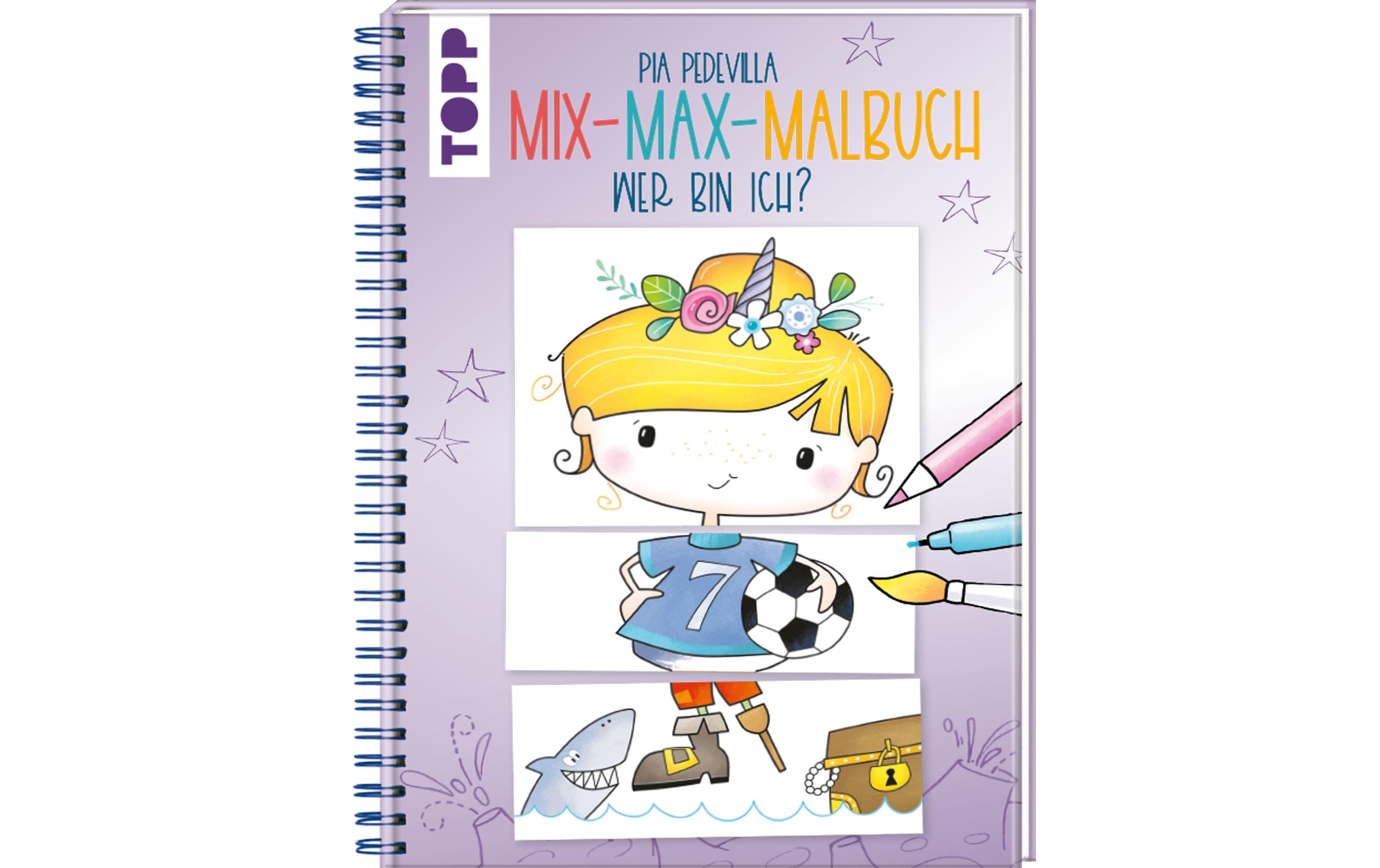 Frechverlag Malbuch Mix-Max Wer bin ich 48 Seiten