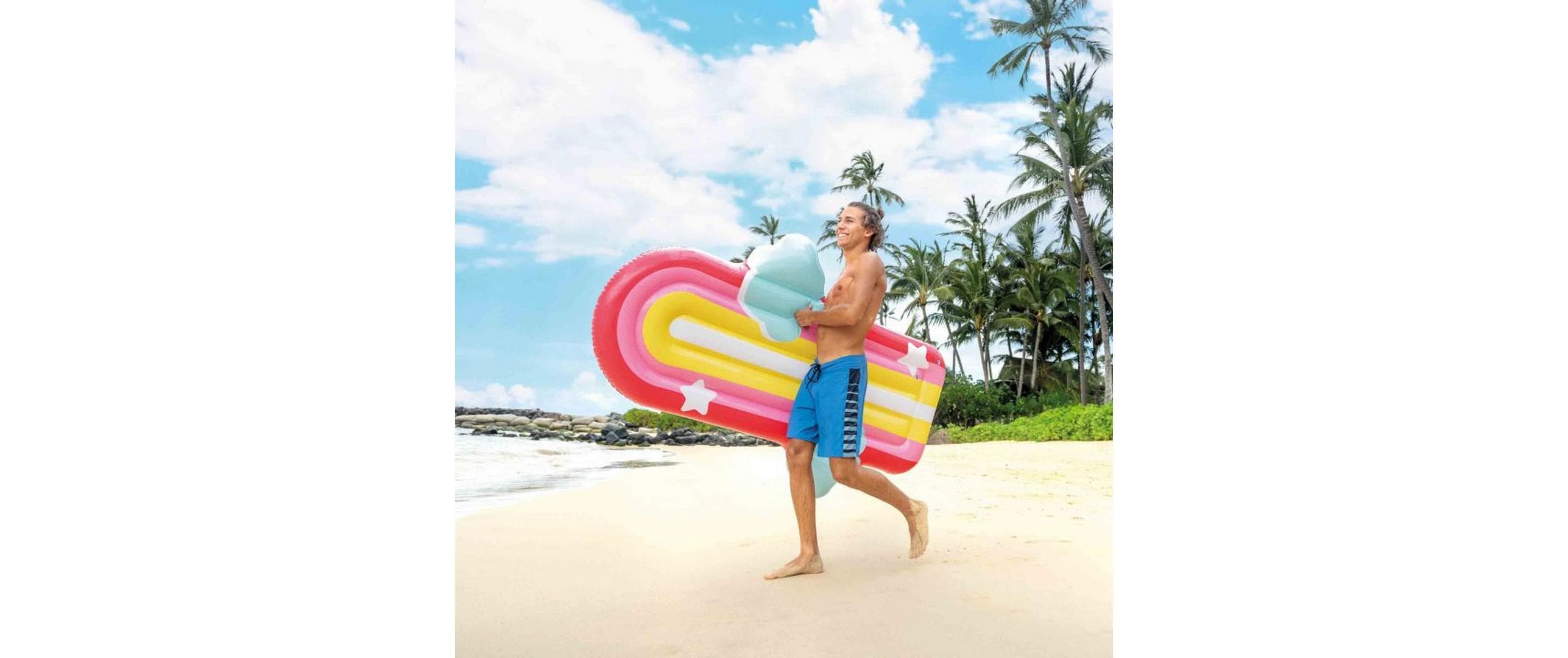 Intex Luftmatratze Rainbow Cloud Float