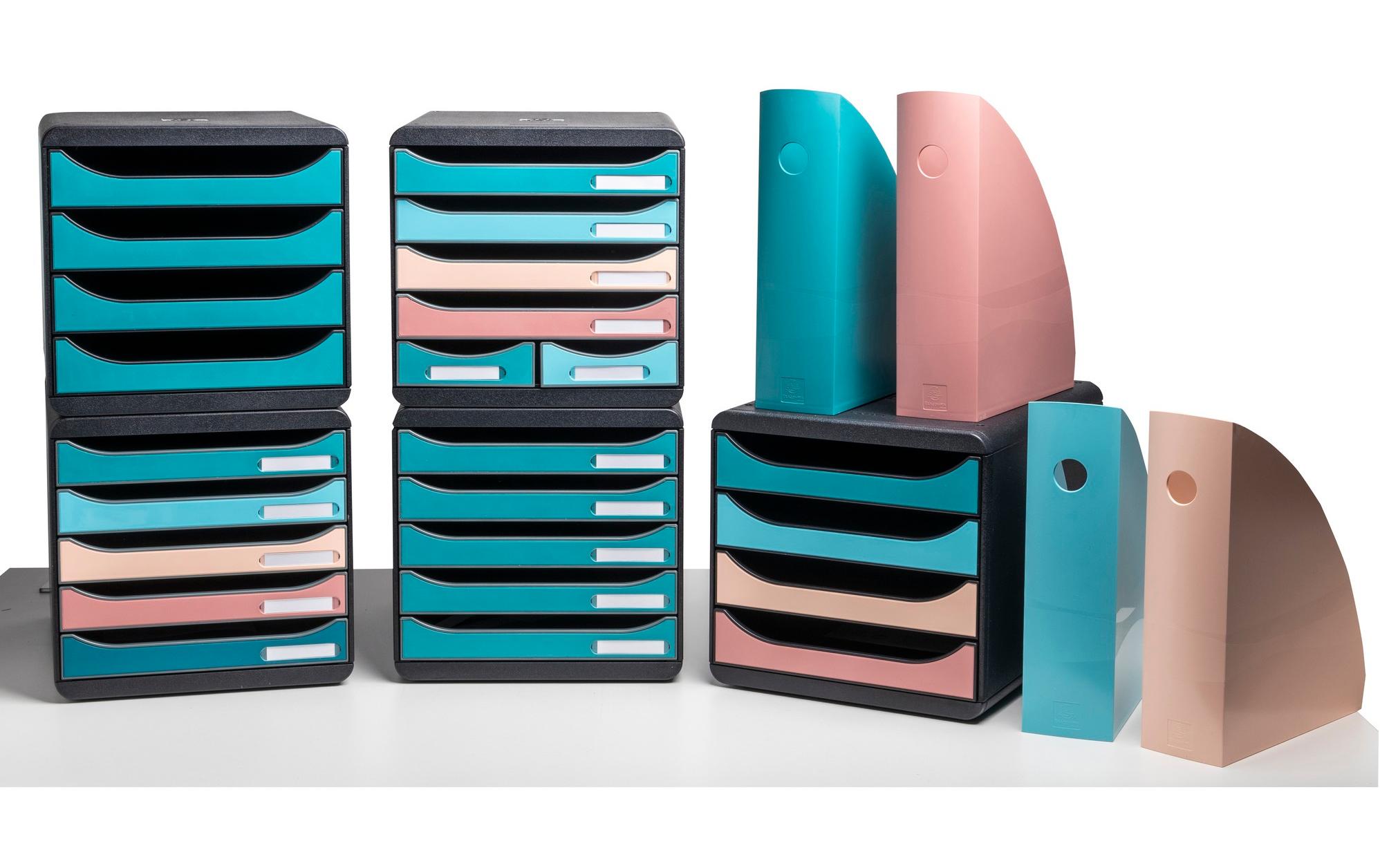 Exacompta Stehsammler MAG-CUBE Skandi A4+, Altrosa