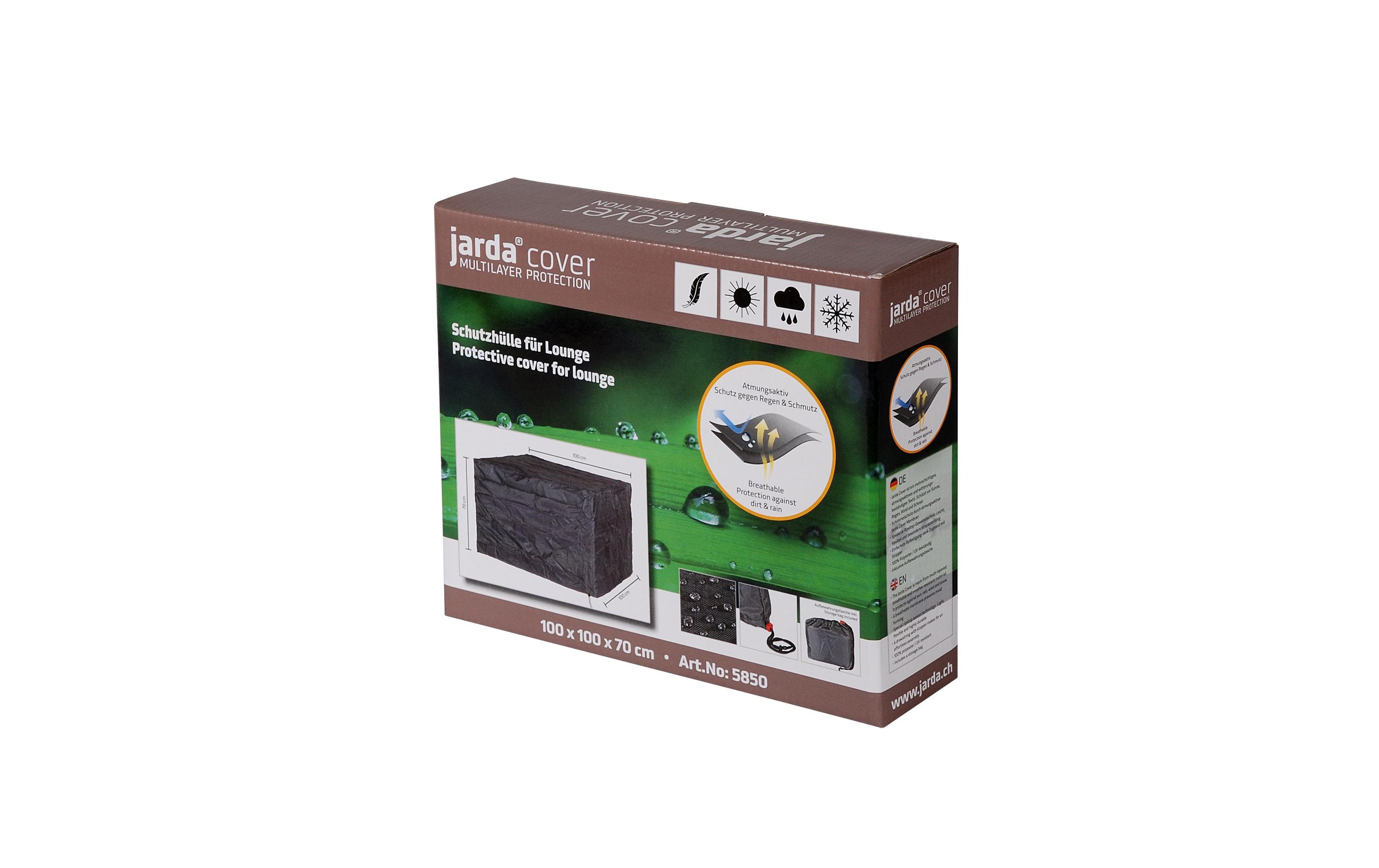Jarda Cover Schutzhülle 100 x 100 x H 70 cm, Loungehülle Jarda Cover Schutzhülle 100 x 100 x H 70 cm, Loungehülle