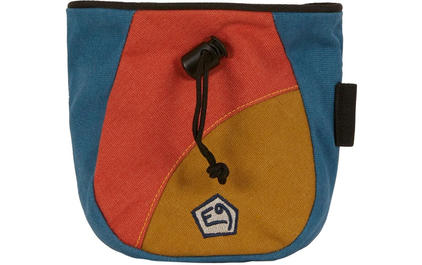 E9 Chalk Bag Dropz Blau/Rot