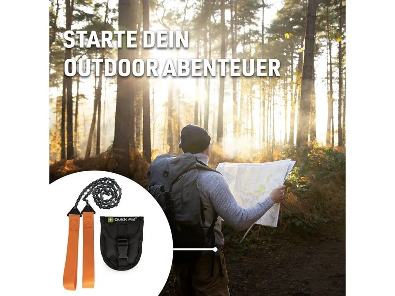 Quick Aid Handkettensäge mit 11 Sägezähne 12.5 cm Quick Aid Handkettensäge mit 11 Sägezähne 12.5 cm