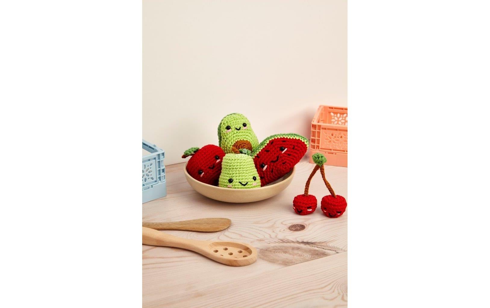 DMC Häkelset Amigurumi Fruit Friends