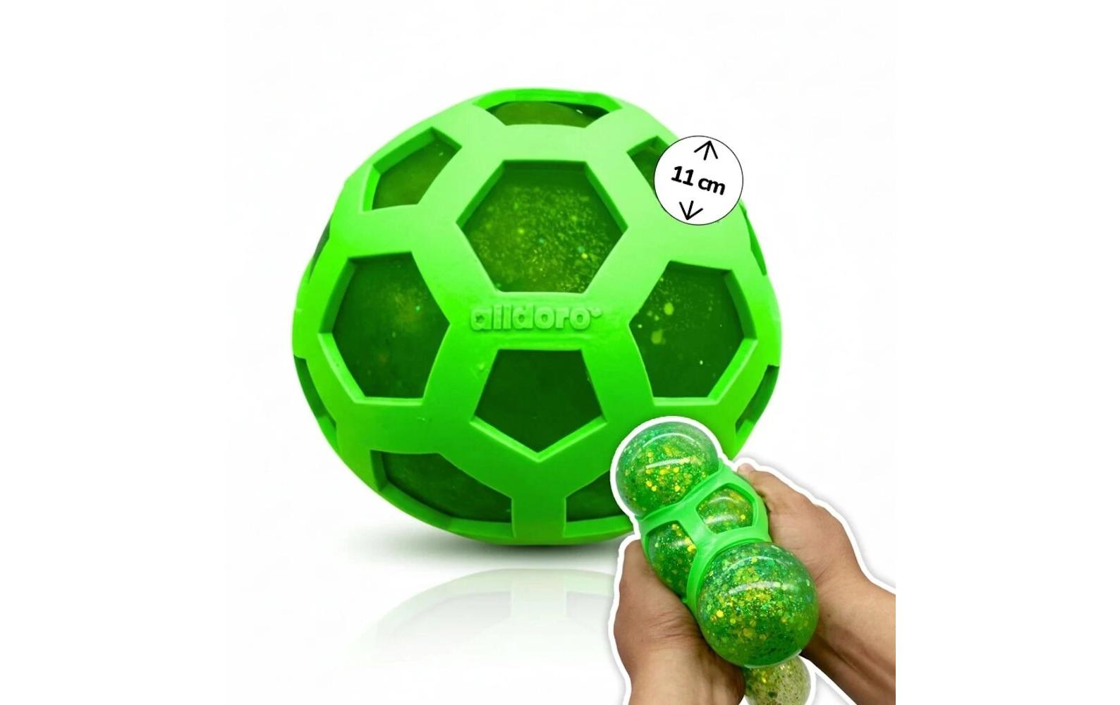 alldoro Stress Ball XXL Mesh Squishy grün 11 cm