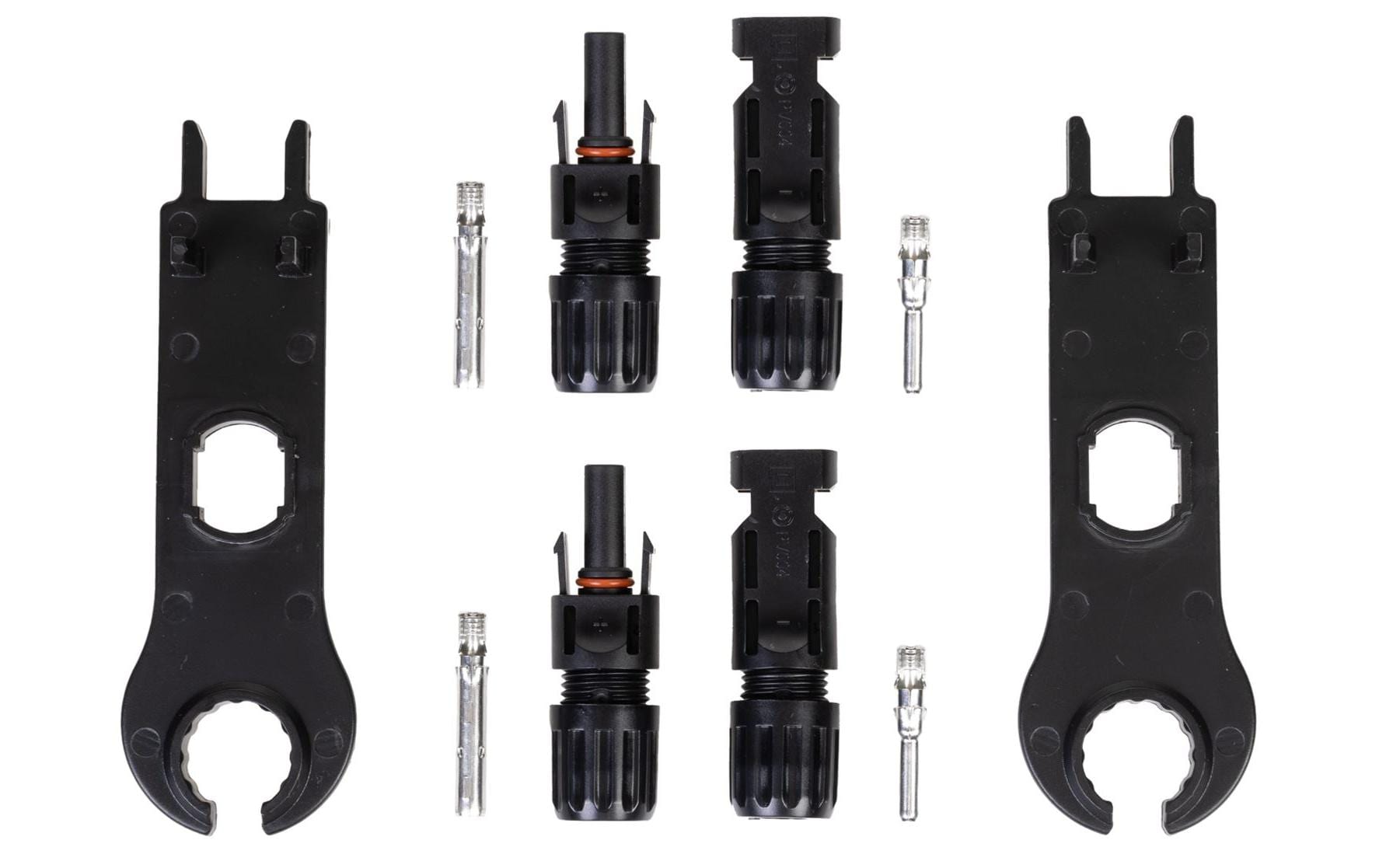 FURBER.power Steckverbinder Stecker und Buchse MC4 kompatibel, Duopack