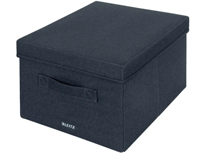 Leitz Faltbox Fabric Dunkelgrau, 2er Pack Leitz Faltbox Fabric Dunkelgrau, 2er Pack