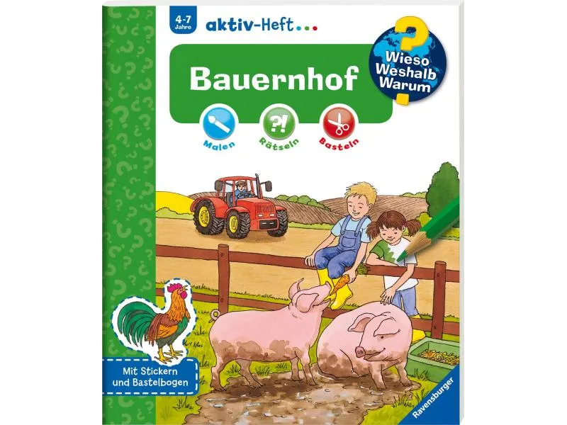 Ravensburger Kinder-Sachbuch WWW Aktiv-Heft Bauernhof Ravensburger Kinder-Sachbuch WWW Aktiv-Heft Bauernhof