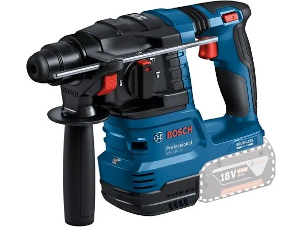 Bosch Professional Bohrhammer GBH 18 V-22 2x Akku GBA 18 V 4 Ah, L-BOXX 136 Bosch Professional Bohrhammer GBH 18 V-22 2x Akku GBA 18 V 4 Ah, L-BOXX 136