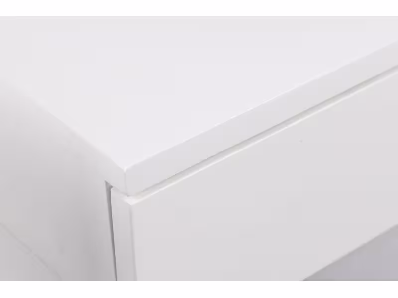 AC Design Nachttisch Ashlan 40 cm x 16.5 cm, Weiss glanz AC Design Nachttisch Ashlan 40 cm x 16.5 cm, Weiss glanz
