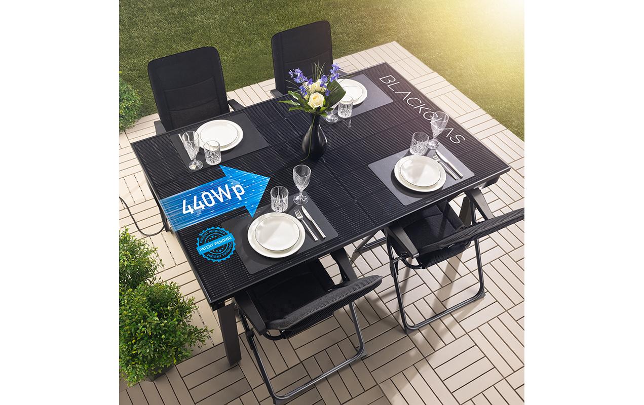 BLACKGLAS Solartisch ECOstyle SW 440 W