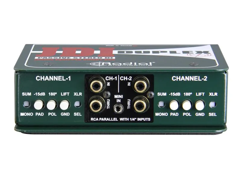 Radial JDI Duplex Stereo Passiv Radial JDI Duplex Stereo Passiv