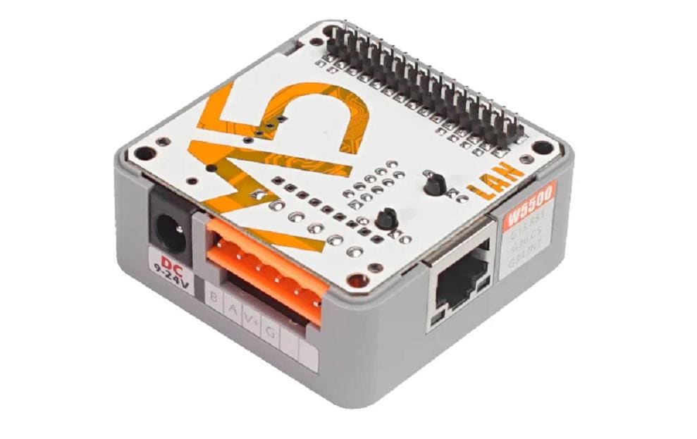 M5Stack Lan Modul W5500 mit PoE V12 M5Stack Lan Modul W5500 mit PoE V12