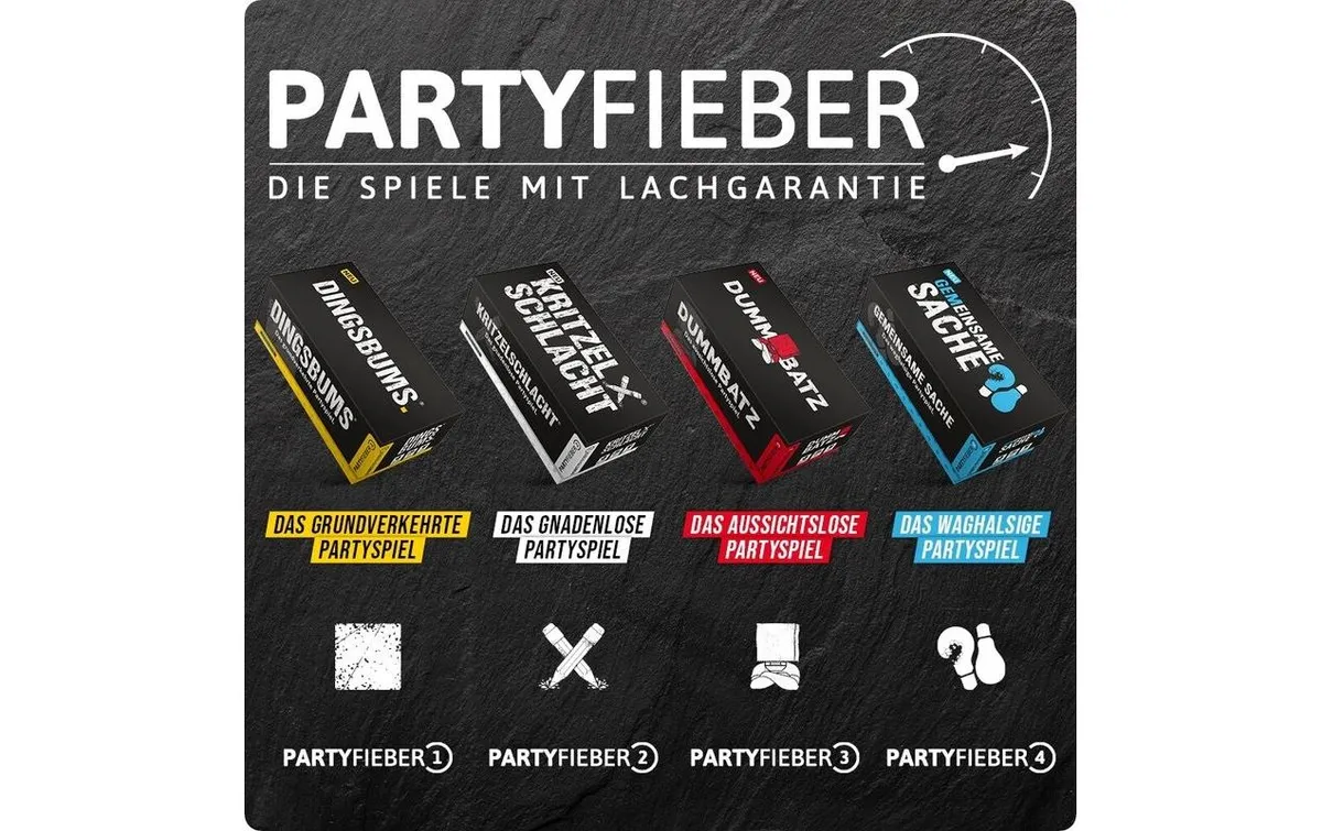 Denkriesen Partyspiel Dummbatz – Partyfieber Nr. 3 Denkriesen Partyspiel Dummbatz – Partyfieber Nr. 3
