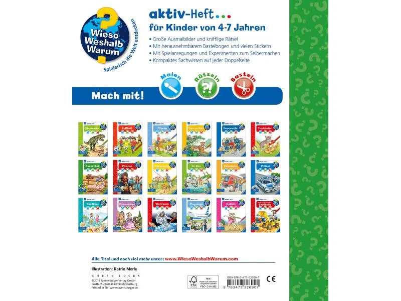 Ravensburger Kinder-Sachbuch WWW Aktiv-Heft Bauernhof Ravensburger Kinder-Sachbuch WWW Aktiv-Heft Bauernhof