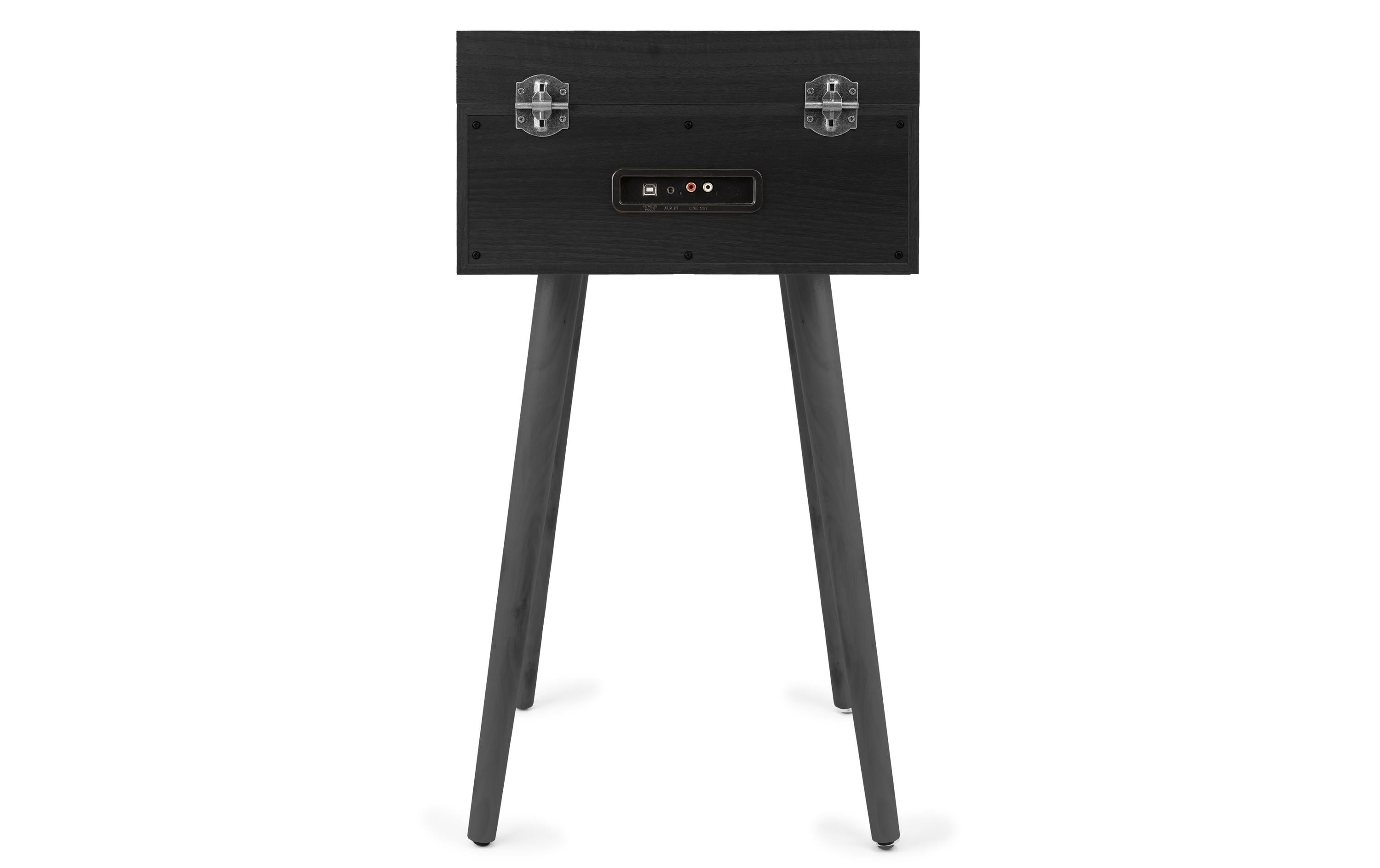 Audizio Plattenspieler mit Bluetooth Fremont Schwarz