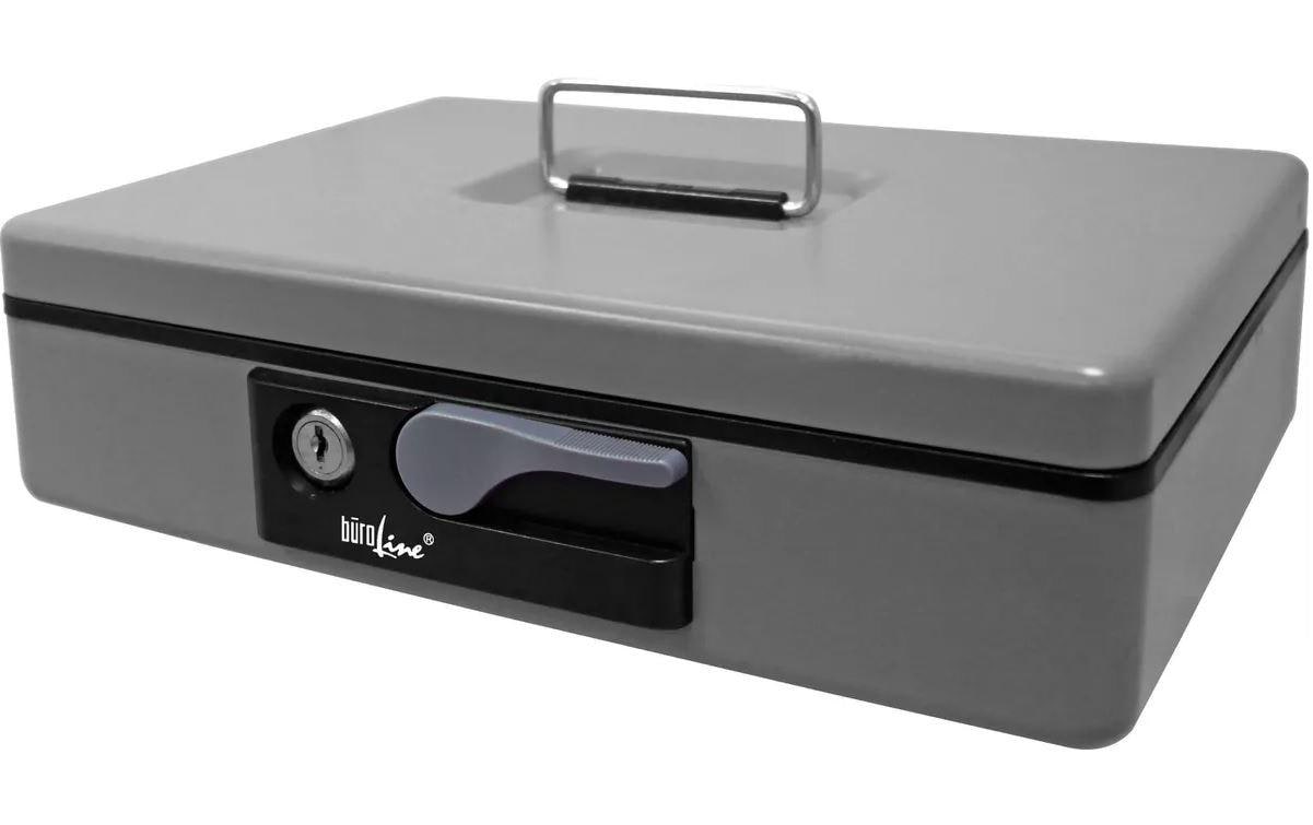 Büroline Geldkassette 30 x 8 x 23 cm Grau Büroline Geldkassette 30 x 8 x 23 cm Grau