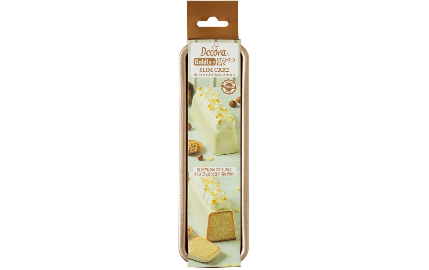 Decora Backform Slim Cake 26 cm, Rose-Gold Linie