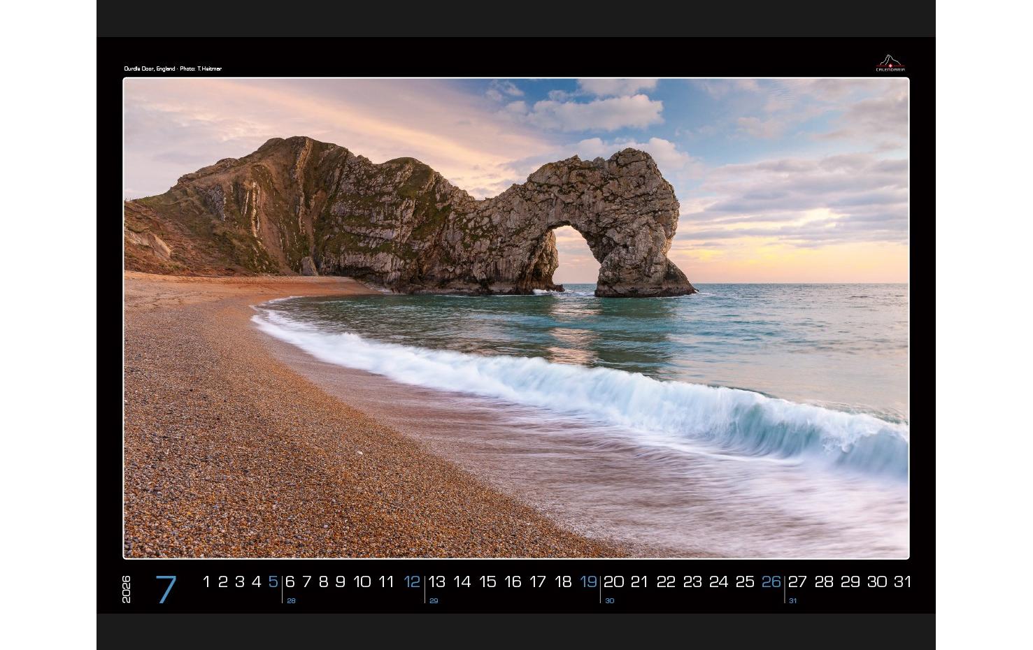 Calendaria Kalender Planet Earth 2026