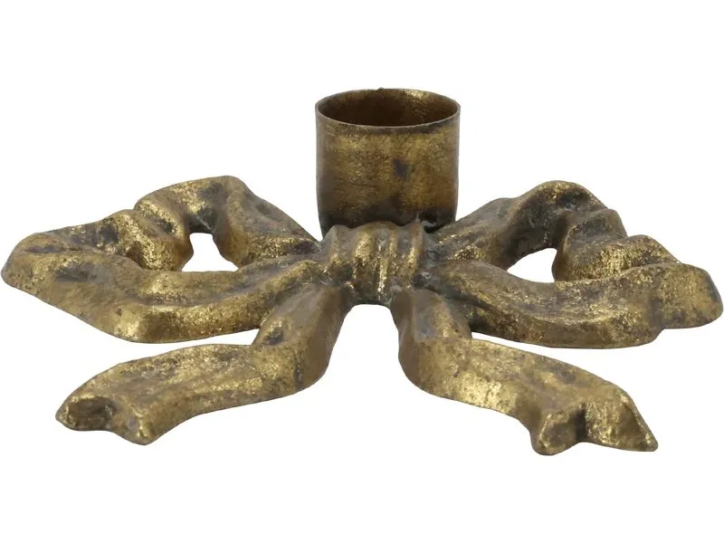 Chic Antique Kerzenständer Schleife 1 Stück, Bronze Chic Antique Kerzenständer Schleife 1 Stück, Bronze