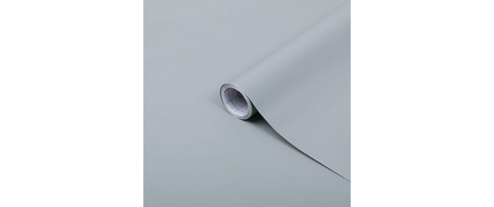 d-c-fix Designfolie Uni Seidenmatt Grau