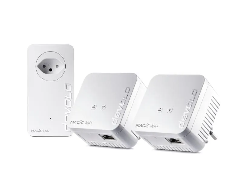 devolo Powerline Magic 1 WiFi mini Multiroom Kit devolo Powerline Magic 1 WiFi mini Multiroom Kit