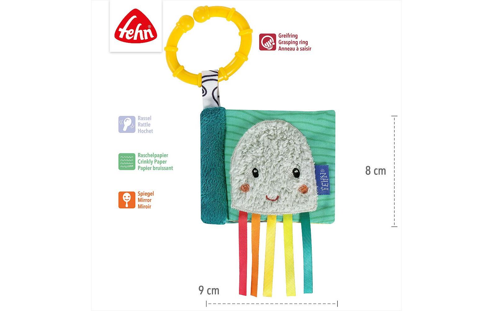 fehn Mini-Knisterbuch Tintenfisch