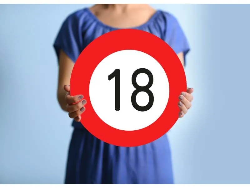 Trendcompany Verkehrsschild 18. Geburtstag 45 cm Trendcompany Verkehrsschild 18. Geburtstag 45 cm