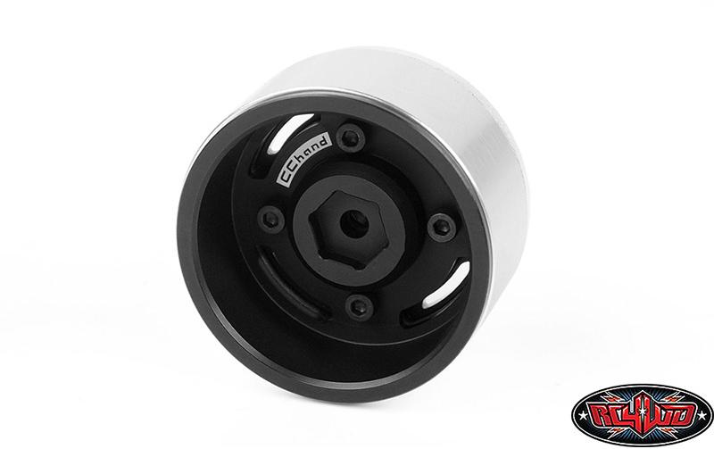 RC4WD Felgen 1.9 Aluminiumkappenräder, Weiss, 4 Stück