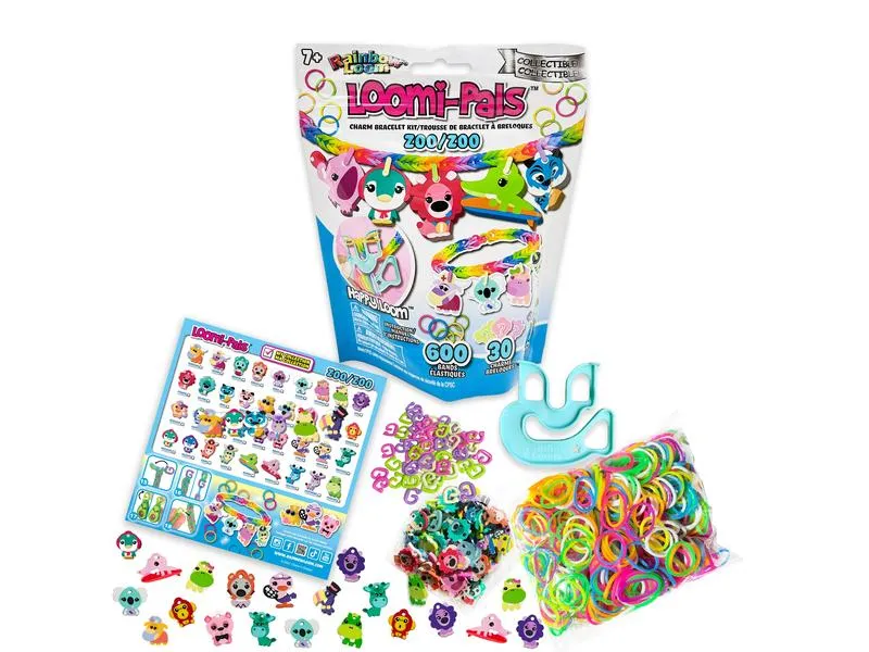 BANDAI Bastelset Rainbow Loom Loomi-Pals Zoo assortiert BANDAI Bastelset Rainbow Loom Loomi-Pals Zoo assortiert