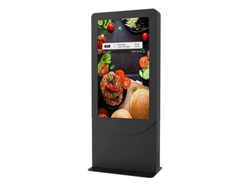 Peerless-AV Kioskrahmen KIPC2555B-3-EUK Schwarz, für 55 Peerless-AV Kioskrahmen KIPC2555B-3-EUK Schwarz, für 55